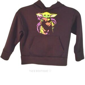 Star Wars: The Mandalorian Kids Multicolor Swirl Force Hoodie size XS/5